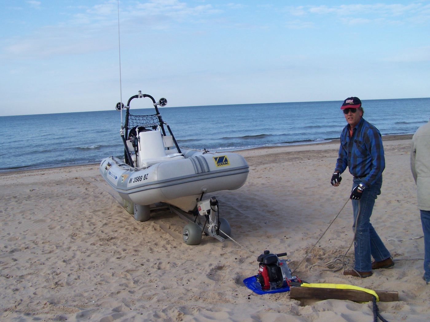 PCW5000 GAS-POWERED WINCH