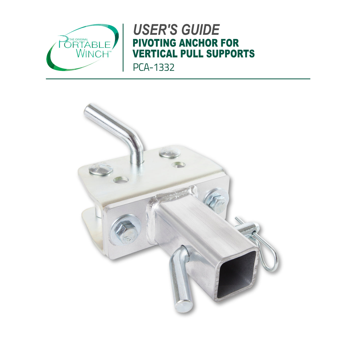 PCA-1332  PIVOTING ANCHOR FOR VERTICAL PULL SUPPORTS