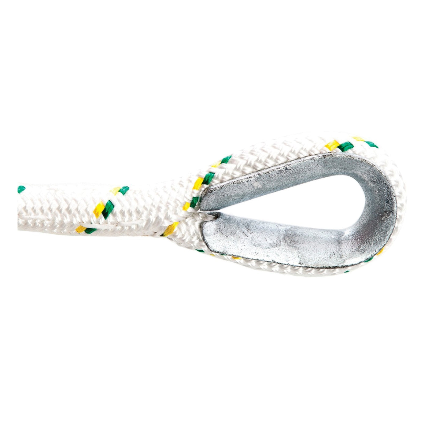 Ø 1/2'' DOUBLE-BRAIDED POLYESTER ROPES WITH SPLICES AND THIMBLES