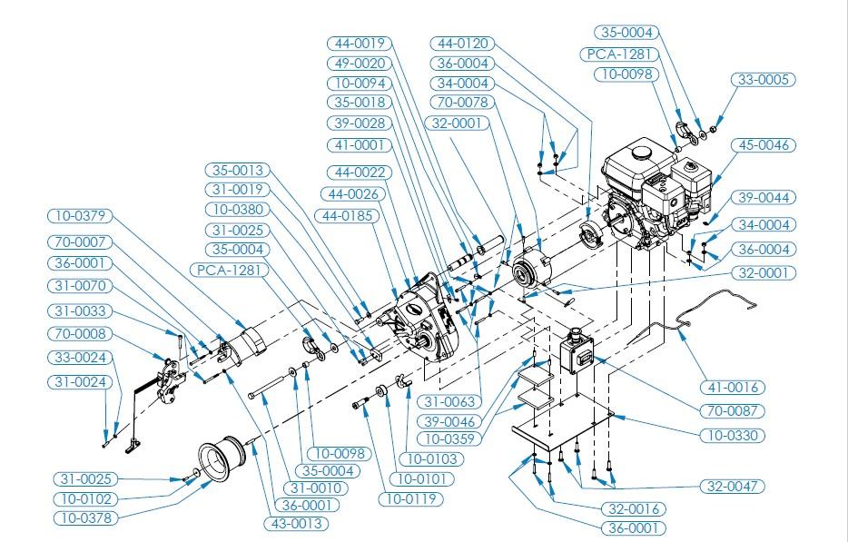 PCH2000 SPARE PARTS