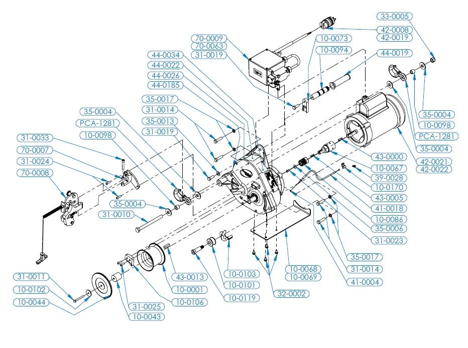 PCT1800 SPARE PARTS