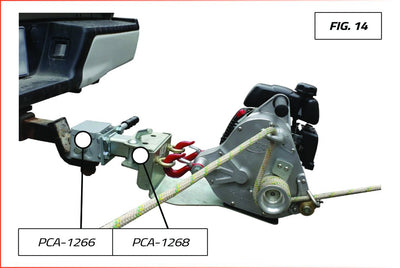 HECK-PACK-VERANKERUNGSSYSTEM MIT ADAPTER FÜR 50-MM-ZUGKUGELN 