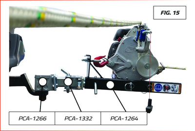 VERTICAL PULL WINCH SUPPORT