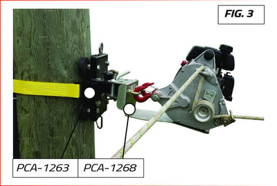 WINCH SUPPORT PLATE